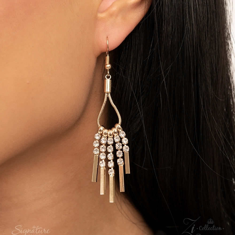 Zi Collection The Amber Paparazzi Signature Series NECKLACE - Picture 2 of 4